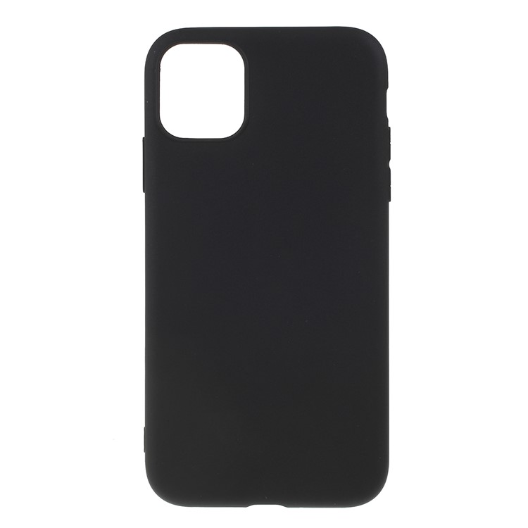 Double-sided Matte TPU Cover Shell Case for iPhone (2019) 6.1-inch - Black-1