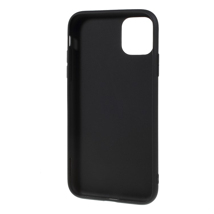 Double-sided Matte TPU Cover Shell Case for iPhone (2019) 6.1-inch - Black-3