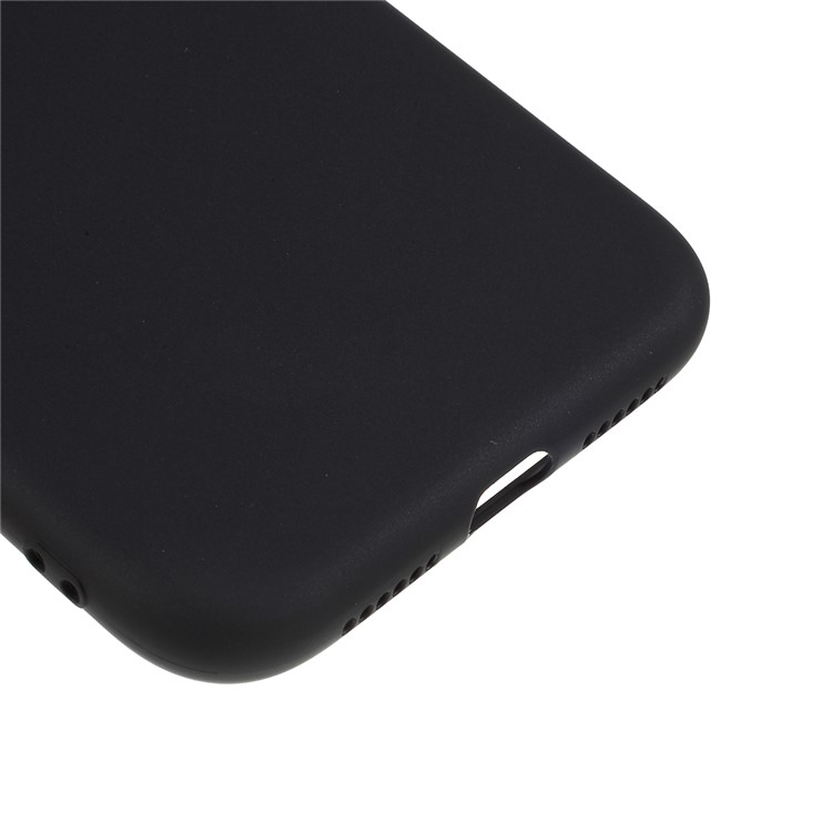 Double-sided Matte TPU Cover Shell Case for iPhone (2019) 6.1-inch - Black-5