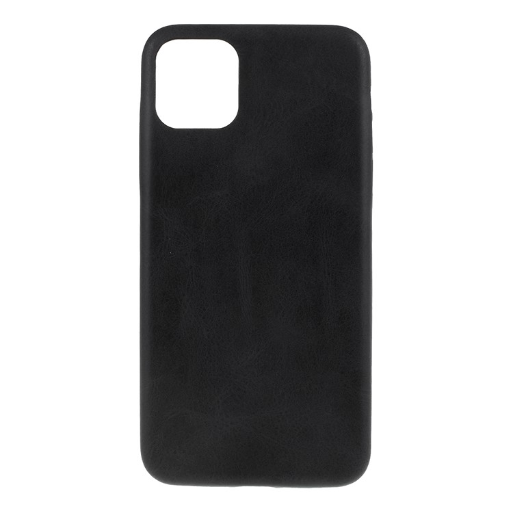 PU Leather Phone Case Cover for Apple iPhone (2019) 5.8-inch - Black-1