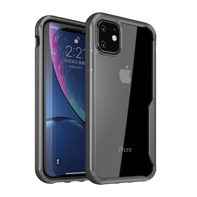 

IPAKY Защитный Чехол Для ПК + TPU Для IPhone (2019) 6,1-дюймовый - Серый, iPhone 11 6.1 inch
