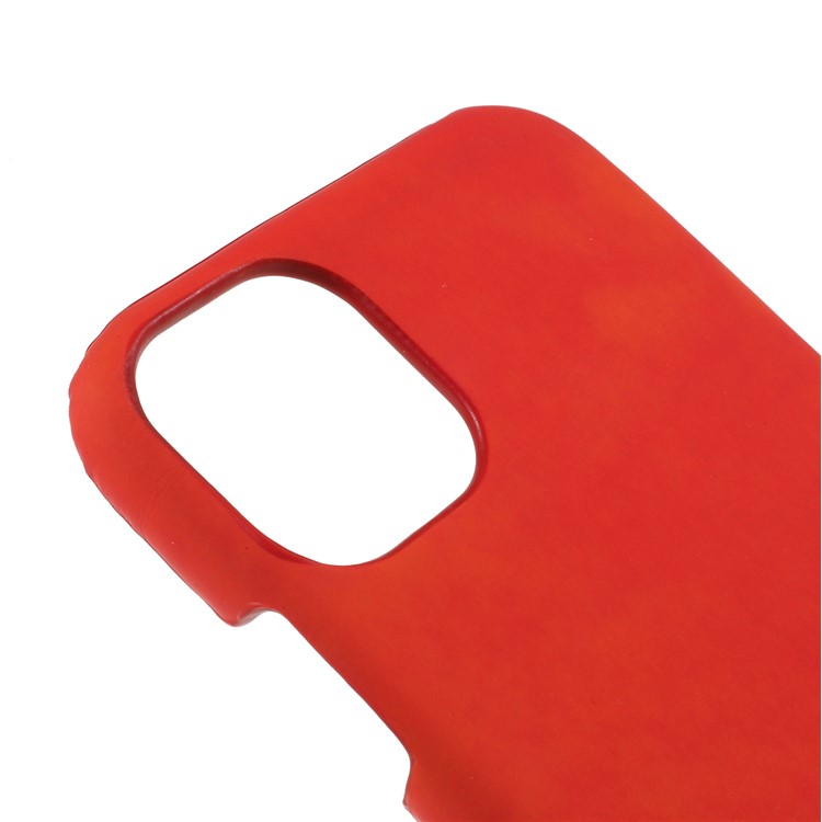 Thermal Induction Fluorescent Color Changing PC Back Phone Cover for iPhone (2019) 5.8-inch - Red-4
