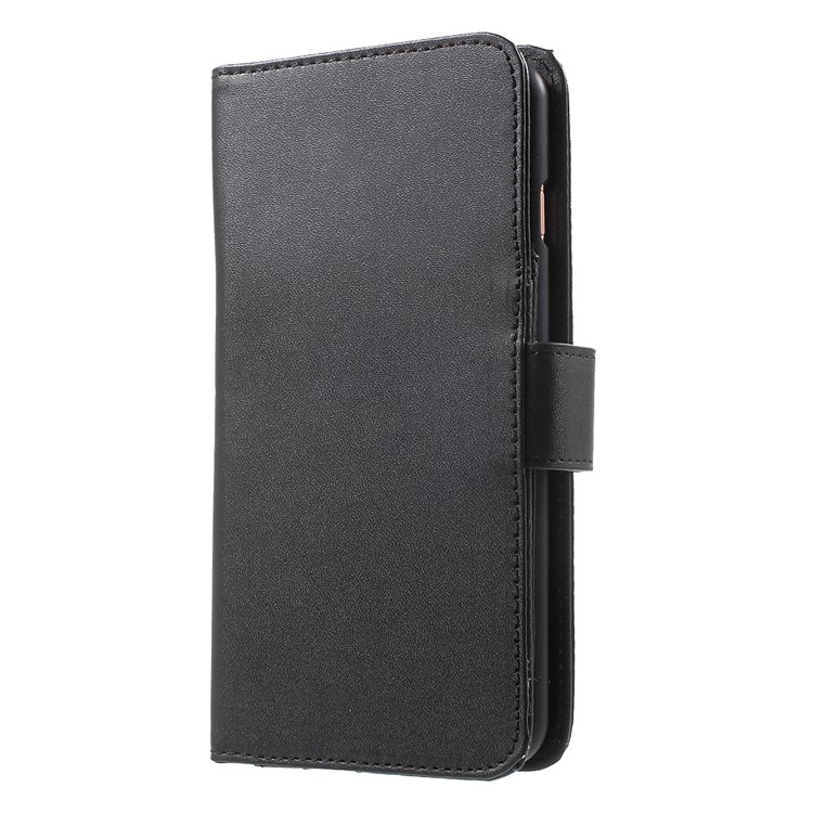 PU Leather Wallet Phone Shell Casing for iPhone 8 /7 4.7 inch - Black-3