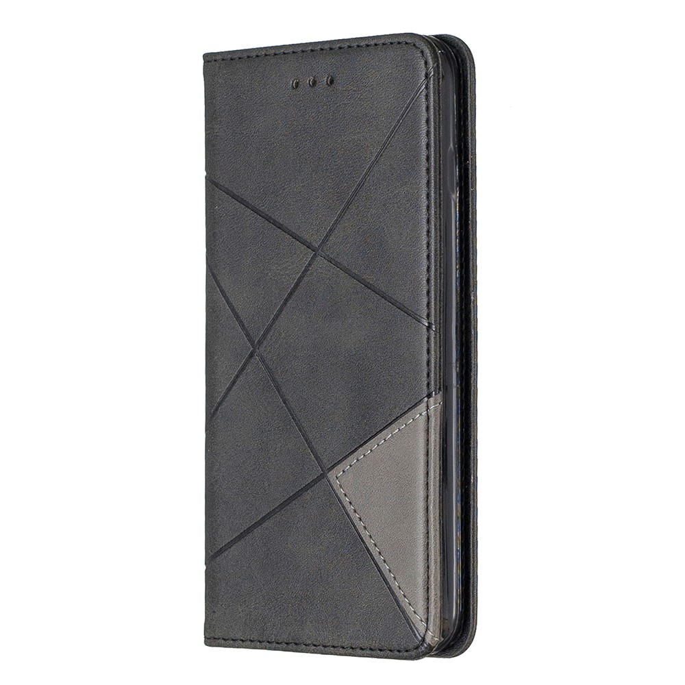 Auto-absorbed Leather Cellphone Stand Case with Card Slots for iPhone 7 Plus / 8 Plus - Black-7