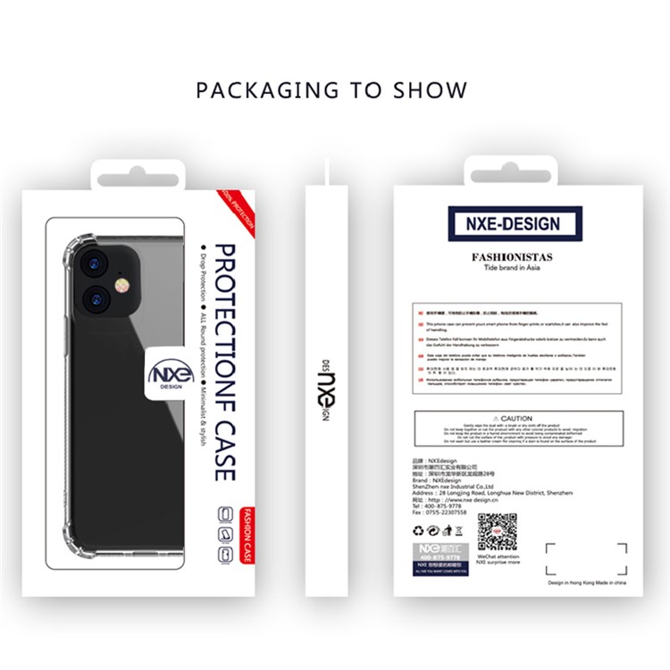 Custodia Protettiva TPU NXE Crystal Clear Per Iphone 11 6,1 Pollici (2019)