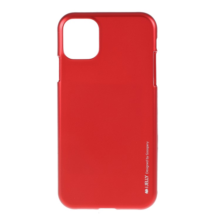 MERCURY GOOSPERY I JELLY Funda De Teléfono TPU Para Iphone (2019) 6.5 Pulgadas - Rojo-1