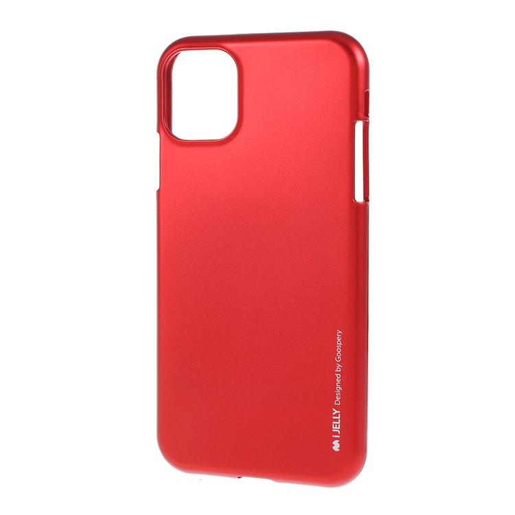 MERCURY GOOSPERY I JELLY Funda De Teléfono TPU Para Iphone (2019) 6.5 Pulgadas - Rojo-2