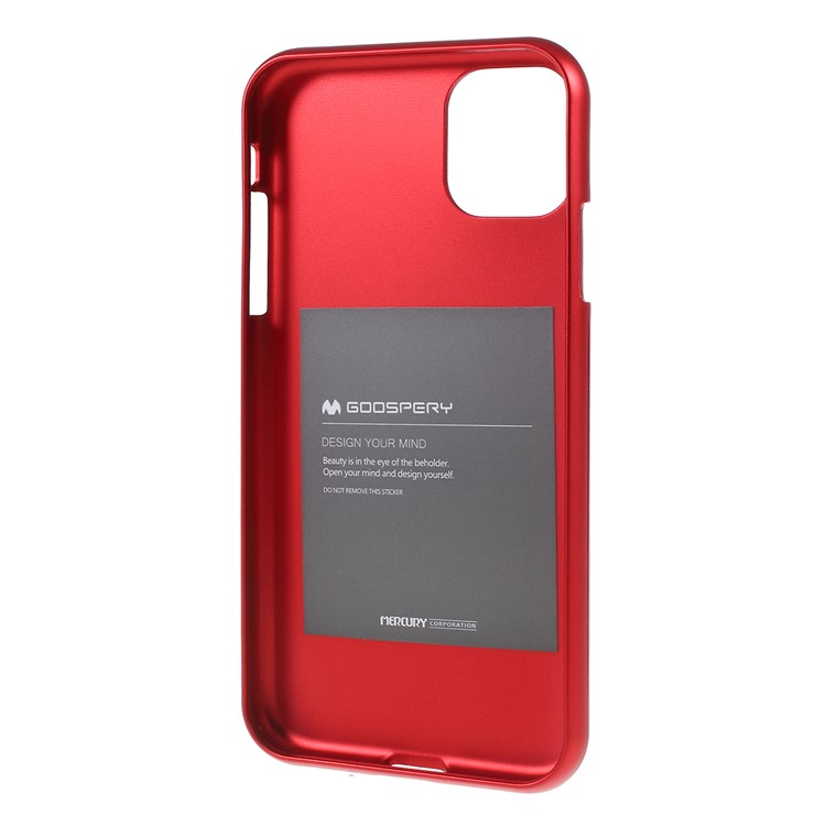 MERCURY GOOSPERY I JELLY Funda De Teléfono TPU Para Iphone (2019) 6.5 Pulgadas - Rojo-3
