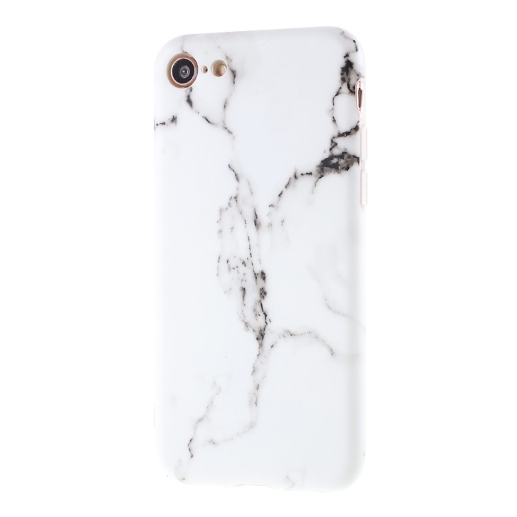 Marble Pattern IMD TPU Phone Case for iPhone 7/8 4.7 inch - White-2