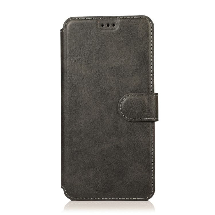 Extreme Series Folio PU Leather Wallet Phone Shell for iPhone (2019) 6.5-inch - Black-8