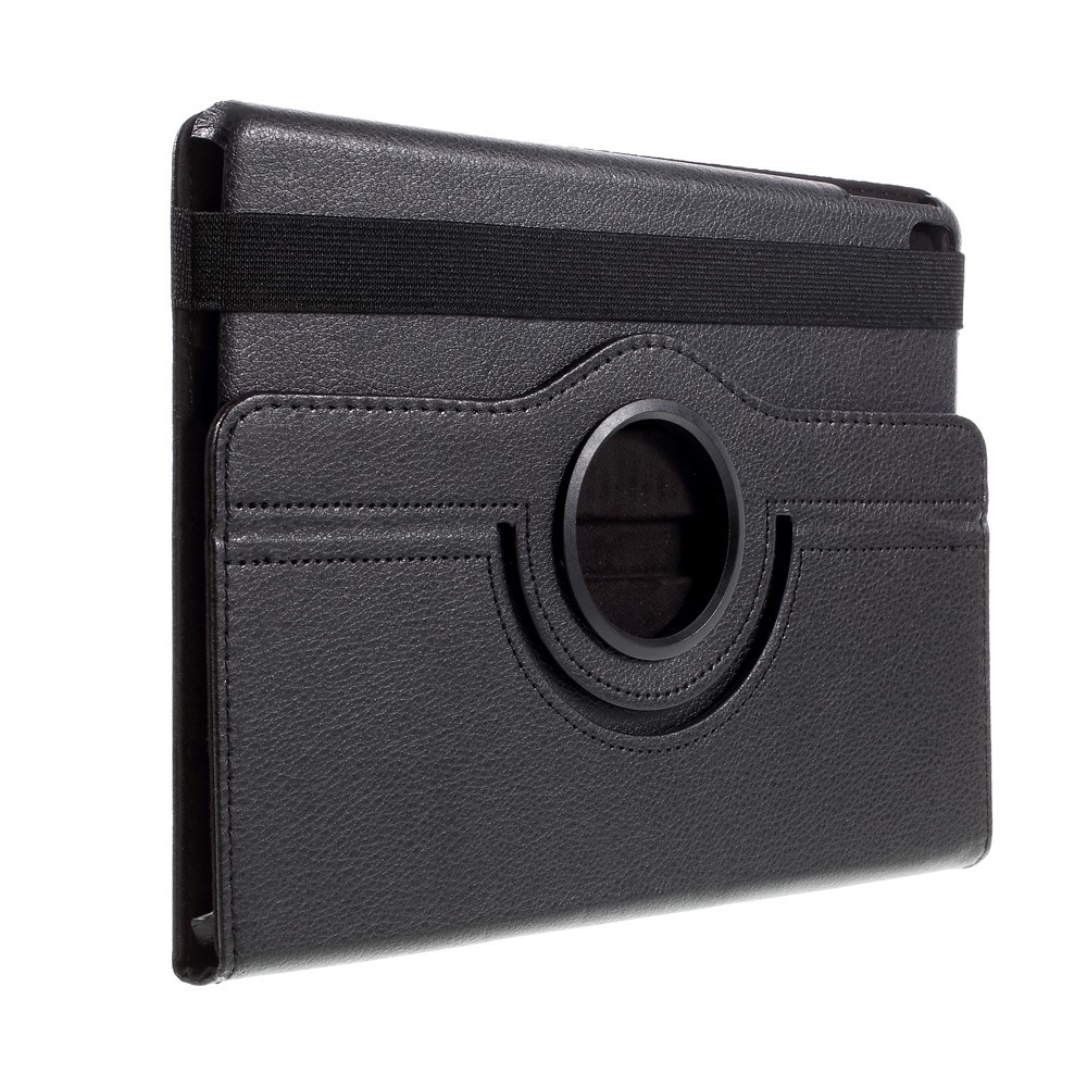 360-degree Rotary Stand Litchi Leather Cover for iPad Pro 9.7 inch - Black-9