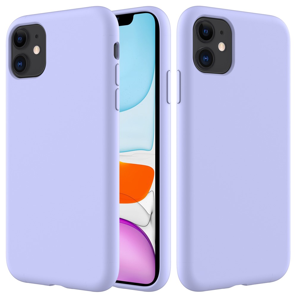 Buy Soft Liquid Silicone Phone Shell Case For Iphone 11 6 1 Inch