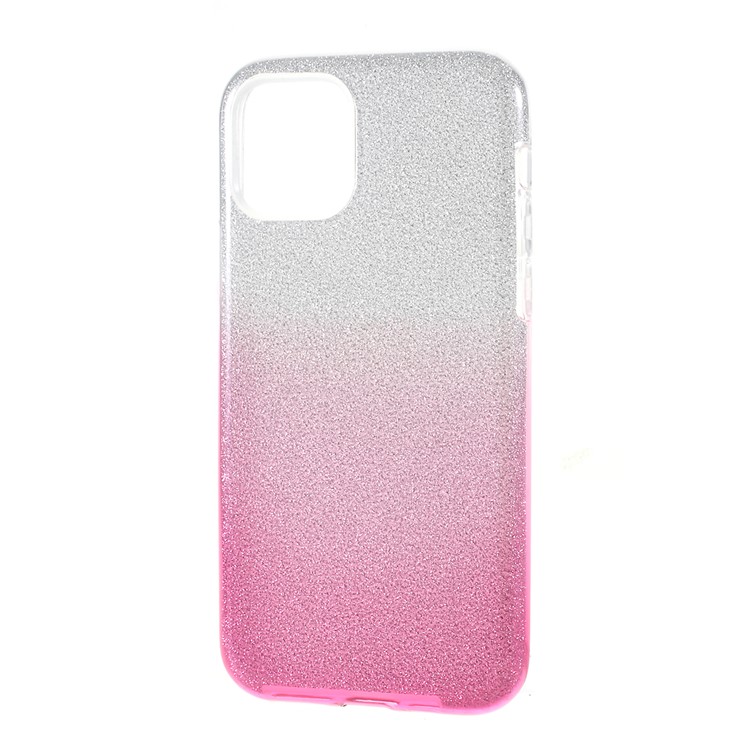 For iPhone (2019) 5.8-inch Gradient Color TPU + PC Cell Cover - Pink-4