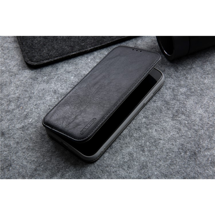 CMAI2 Auto-absorbed PU Leather Wallet Phone Shell for iPhone (2019) 6.1-inch - Black-14