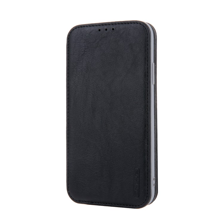 CMAI2 Auto-absorbed PU Leather Wallet Phone Shell for iPhone (2019) 6.1-inch - Black-2