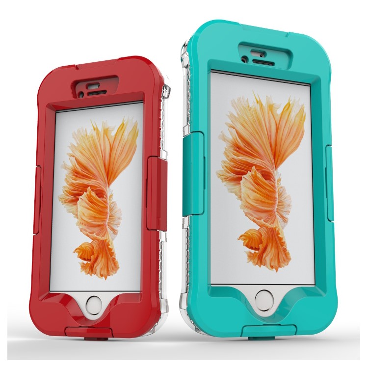 10M Wasserdichte Schutzhülle Schmutz / Staub / Schnee Beweis Für IPhone 6s Plus / 6 Plus - Cyan-3