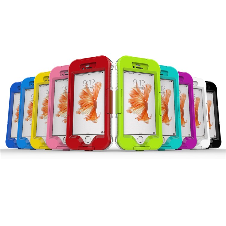10M Wasserdichte Schutzhülle Schmutz / Staub / Schnee Beweis Für IPhone 6s Plus / 6 Plus - Cyan-4