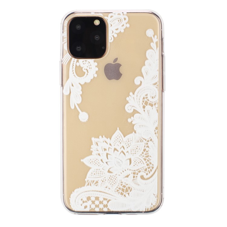 

Тиснение ТПУ Чехол Для Iphone (2019) 5,8-дюймовый - Кружевной Цветок, iPhone 11 Pro 5.8 inch