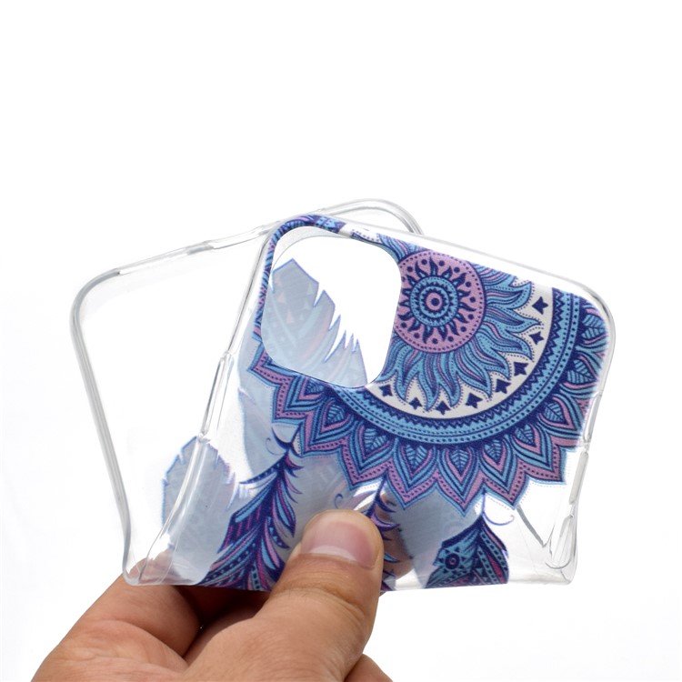 Pattern Printing TPU Phone Cover for iPhone (2019) 5.8-inch - Dream Catcher-5