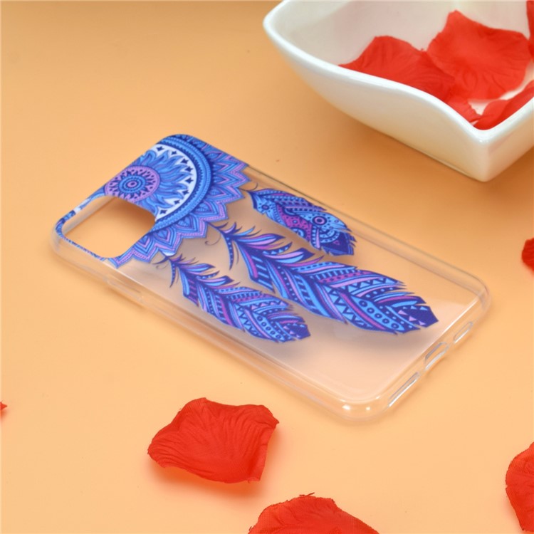 Pattern Printing TPU Phone Cover for iPhone (2019) 5.8-inch - Dream Catcher-6