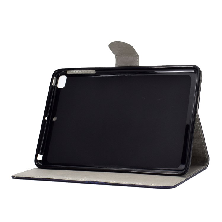 Pour IPad Mini (2019) 7,9 Pouces / 4/3/2 / IPad Mini D'impression Universelle PU Stand Coot De Portefeuille De Portefeuille - L'éléphant