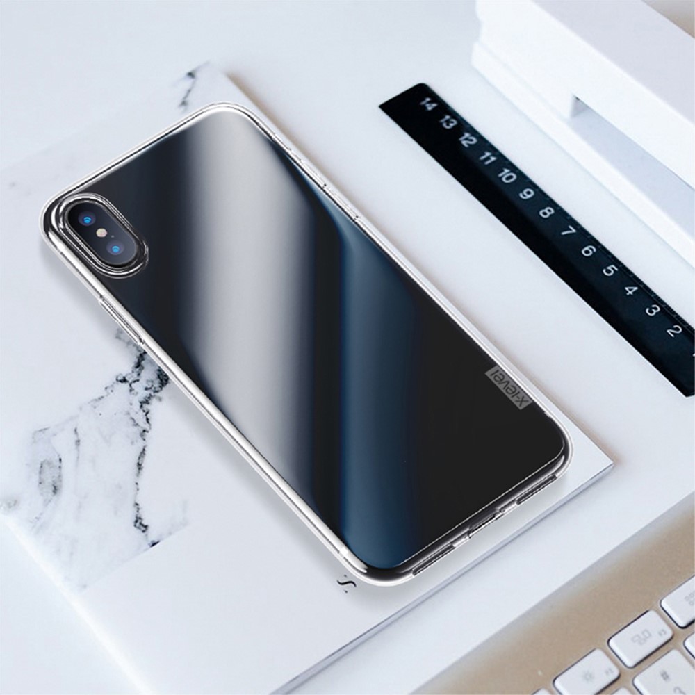 X-LEVEL Anti-slip Soft TPU Cell Phone Case for iPhone X/XS-6