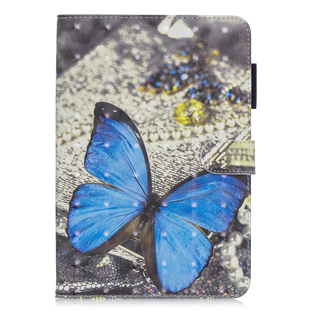 Pattern Leather Tablet Case for iPad Mini / Mini 2 / mini 3 / mini 4 / mini (2019) 7.9 inch - Butterfly-1