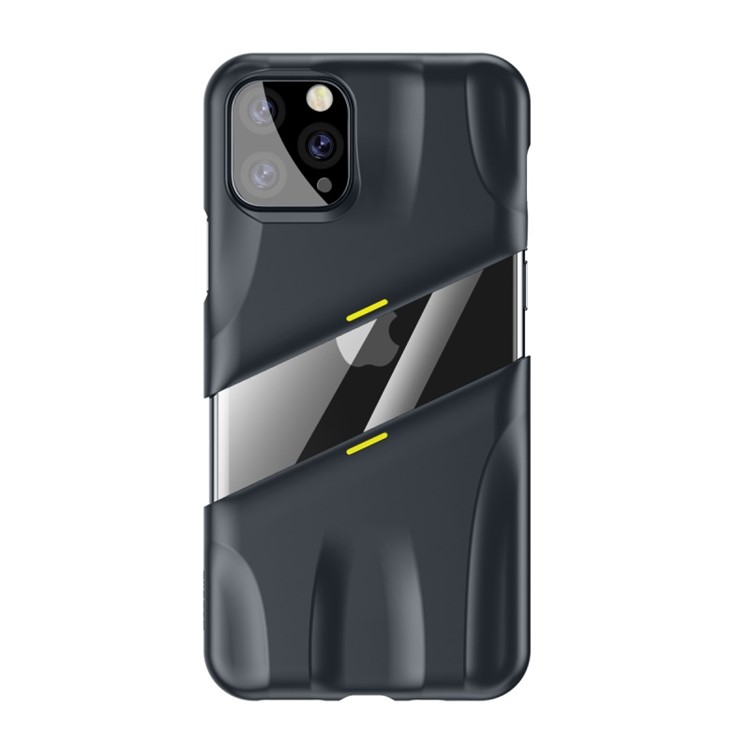 BASEUS Let's go Series PC+ Metal Sheet + Graphene Airflow Cooling Game Phone Cover for iPhone 11 Pro Max 6.5 inch (2019) - Grey