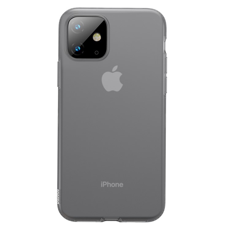 BASEUS Liquid Silicone Shell Case for iPhone (2019) 6.1-inch - Black-1