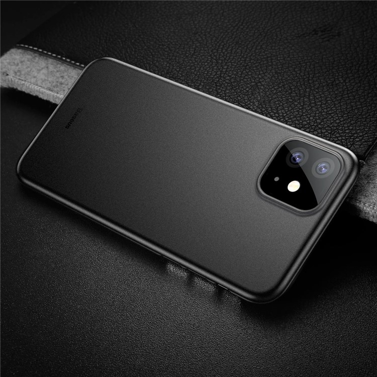 BASEUS Ultra Thin Matte PP Case for iPhone (2019) 6.1-inch - Black-1