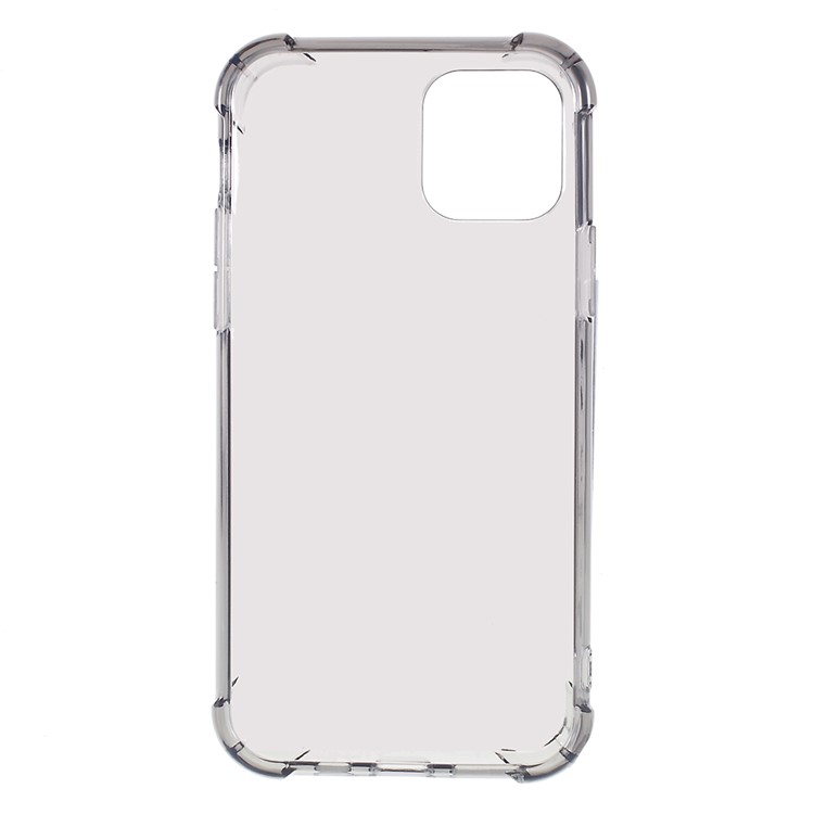 Shockproof Crystal Clear TPU Cover Back Phone Case for iPhone 11 6.1-inch - Grey-3