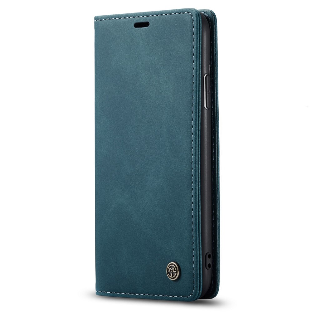 CASEME 013 Serie Brieftasche Aus Leder Mit Automatischer Absorption Für Das IPhone (2019), 6,1 Zoll - Blau-12