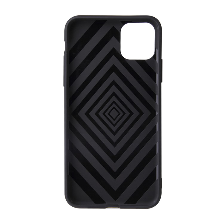 Detachable PC + TPU Hybrid Case with Finger Ring Kickstand Shell for iPhone (2019) 6.5-inch - Black-7