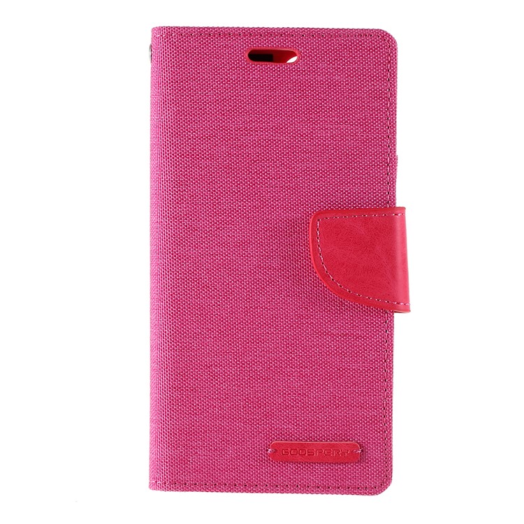 MERCURY GOOSPERY Canvas Leather Wallet Case for iPhone 11 Pro Max 6.5 inch (2019) - Rose-17
