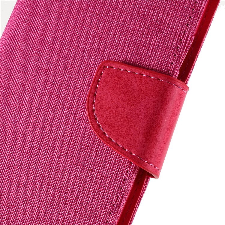 MERCURY GOOSPERY Canvas Leather Wallet Case for iPhone 11 Pro Max 6.5 inch (2019) - Rose-6