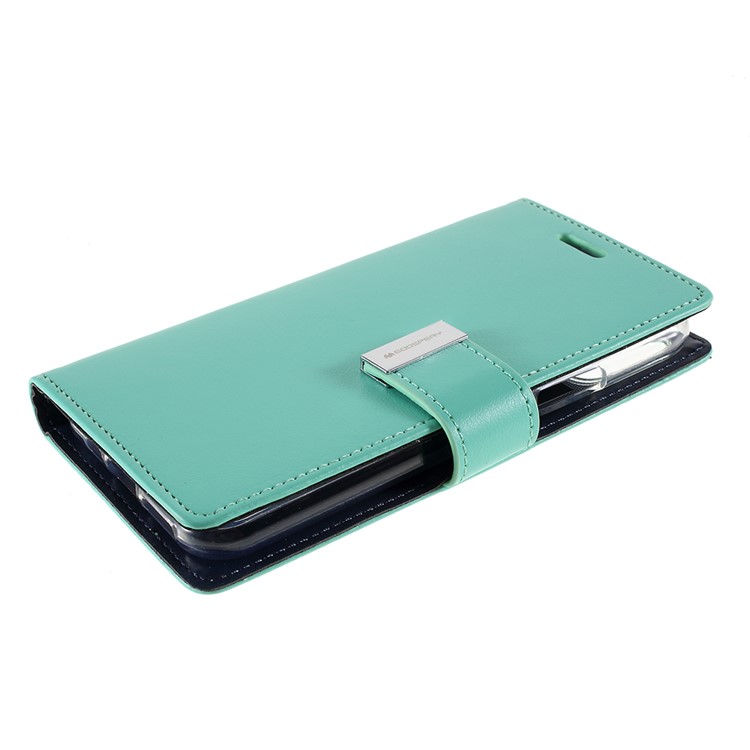 Custodia Rigida Per Cellulare MERCURY GOOSPERY In Pelle Per IPhone (2019) Da 6,5 pollici - Ciano-5