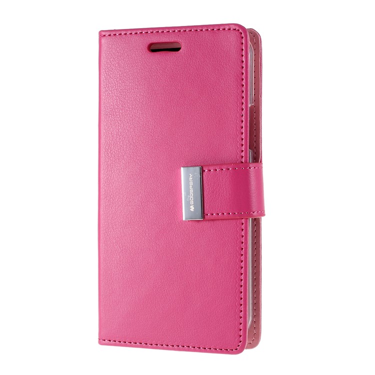 MERCURY GOOSPERY Rich Diary Leather Wallet Phone Casing for iPhone 11 Pro Max 6.5 inch (2019) - Rose-2