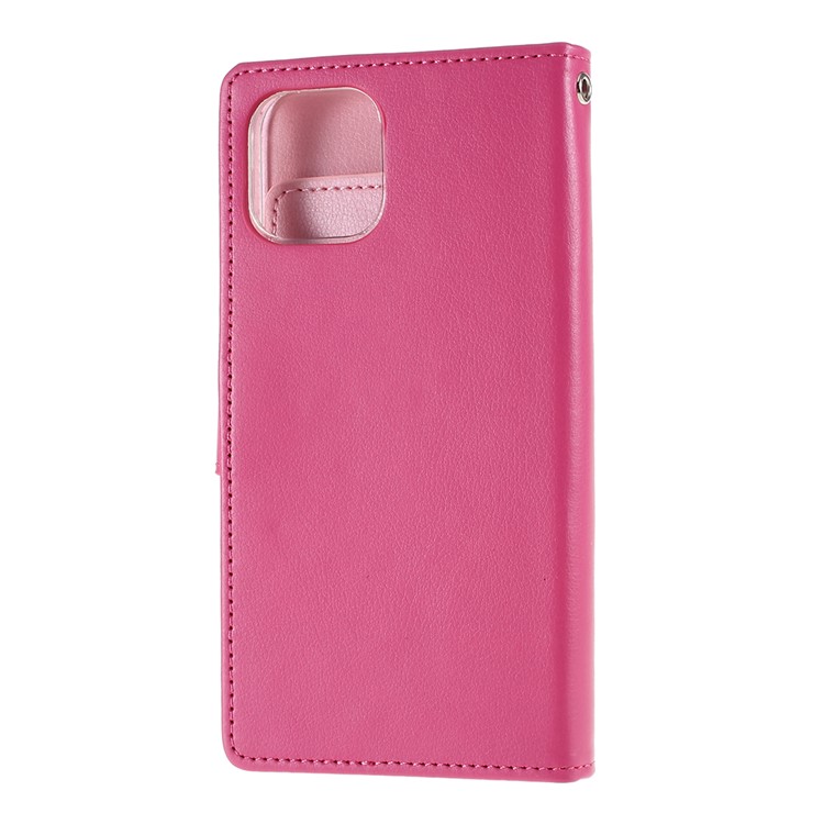 MERCURY GOOSPERY Rich Diary Leather Wallet Phone Casing for iPhone 11 Pro Max 6.5 inch (2019) - Rose-3