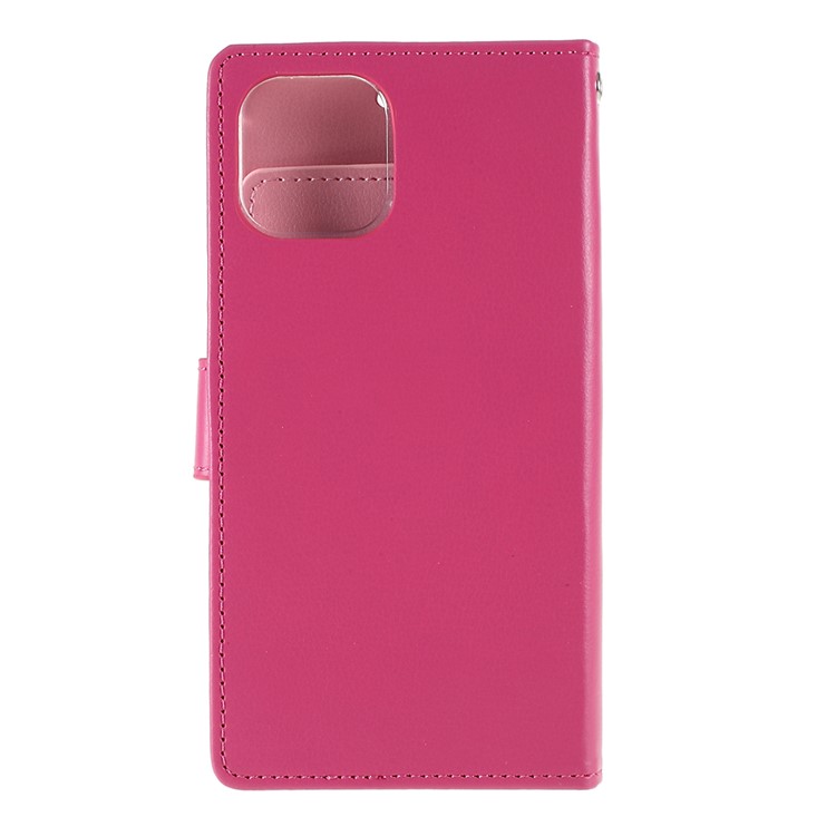 MERCURY GOOSPERY Rich Diary Leather Wallet Phone Casing for iPhone 11 Pro Max 6.5 inch (2019) - Rose-4