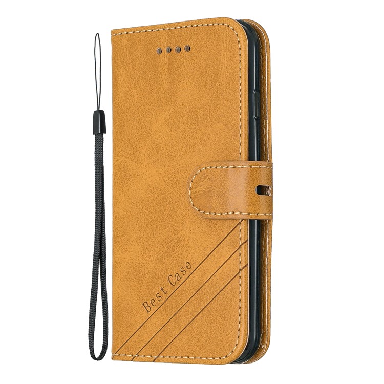 Funda De Cuero Con Carcasa De Billetera Para Iphone 6 / 6s / 7/8 4.7 Pulgadas - Marrón-2
