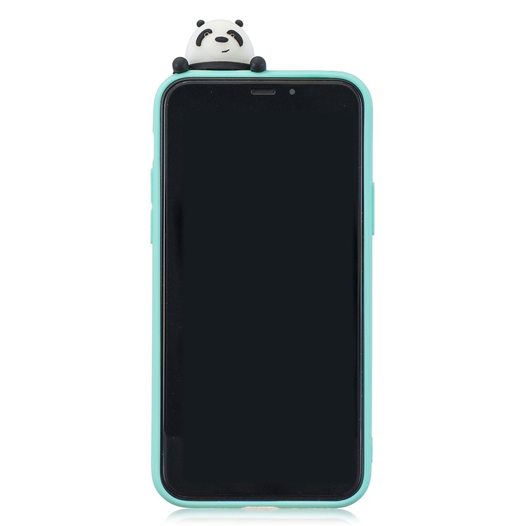 3D Cute Cartoon Pattern Printing TPU Phone Case for iPhone 11 Pro 5.8-inch (2019) - Blue Bear-3