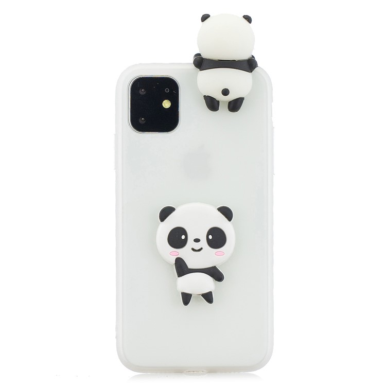 Christmas Series 3D Pattern Printing TPU Phone Case foriPhone 11 Pro 5.8 inch (2019) - White-2