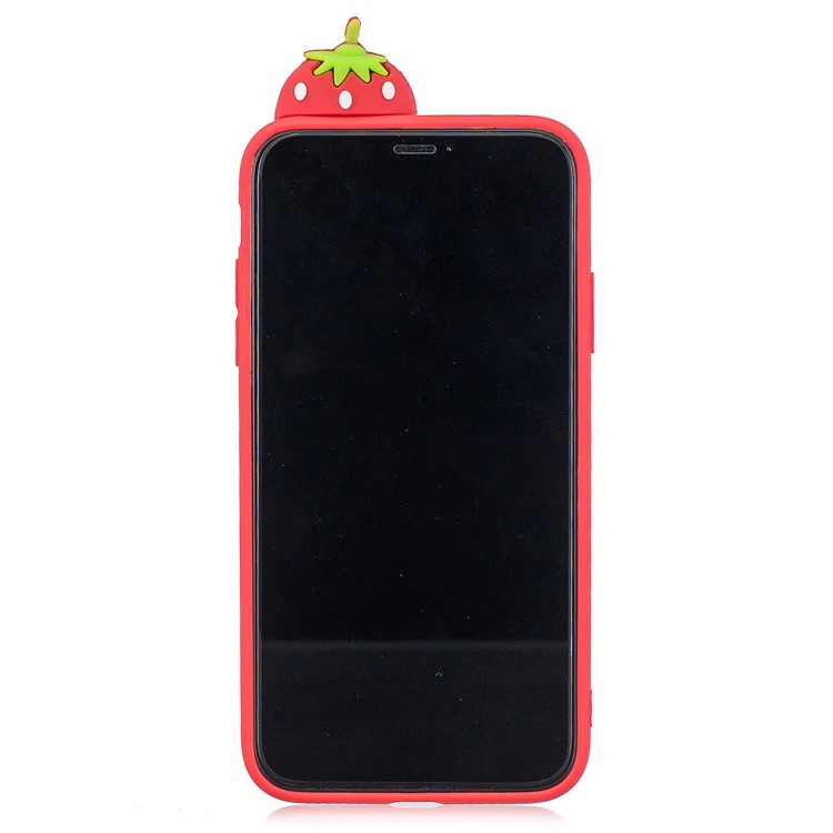 Christmas Series 3D Pattern Printing TPU Phone Case foriPhone 11 Pro 5.8 inch (2019) - Red-3