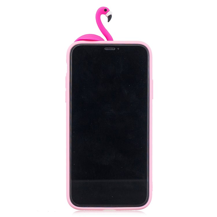 Christmas Series 3D Pattern Printing TPU Phone Case foriPhone 11 Pro 5.8 inch (2019) - Deep Pink-3