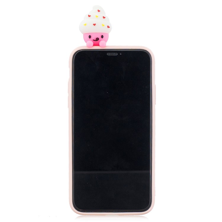 Christmas Series 3D Pattern Printing TPU Phone Case foriPhone 11 Pro 5.8 inch (2019) - Light Pink-3