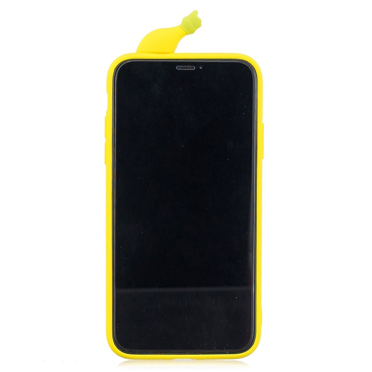 Christmas Series 3D Pattern Printing TPU Phone Case foriPhone 11 Pro 5.8 inch (2019) - Yellow Banana-3