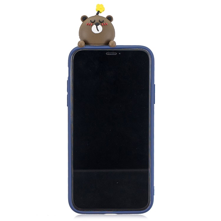 Christmas Series 3D Pattern Printing TPU Phone Case foriPhone 11 Pro 5.8 inch (2019) - Dark Blue-3