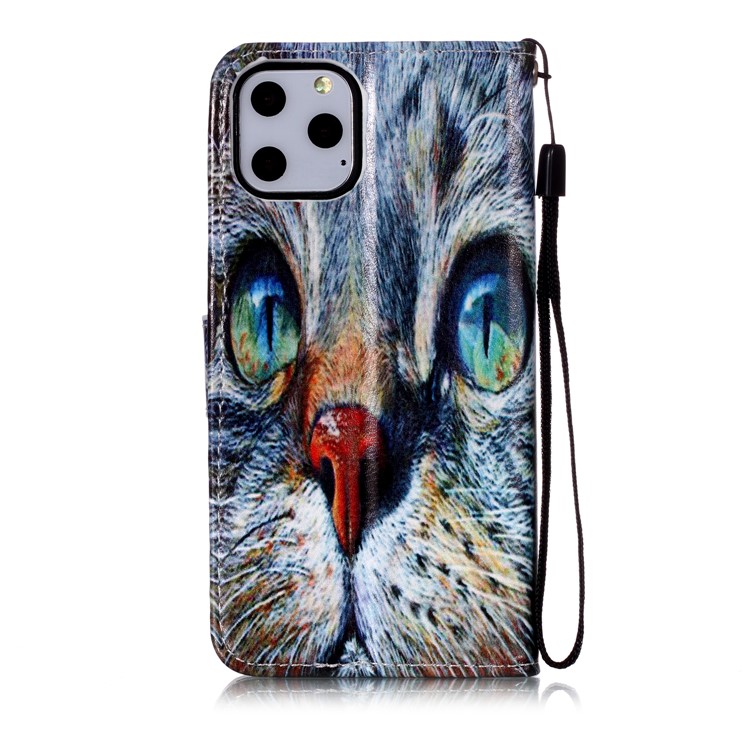 Printing Leather Case for iPhone 11 Pro 5.8 inch (2019) - Oil Painting-6