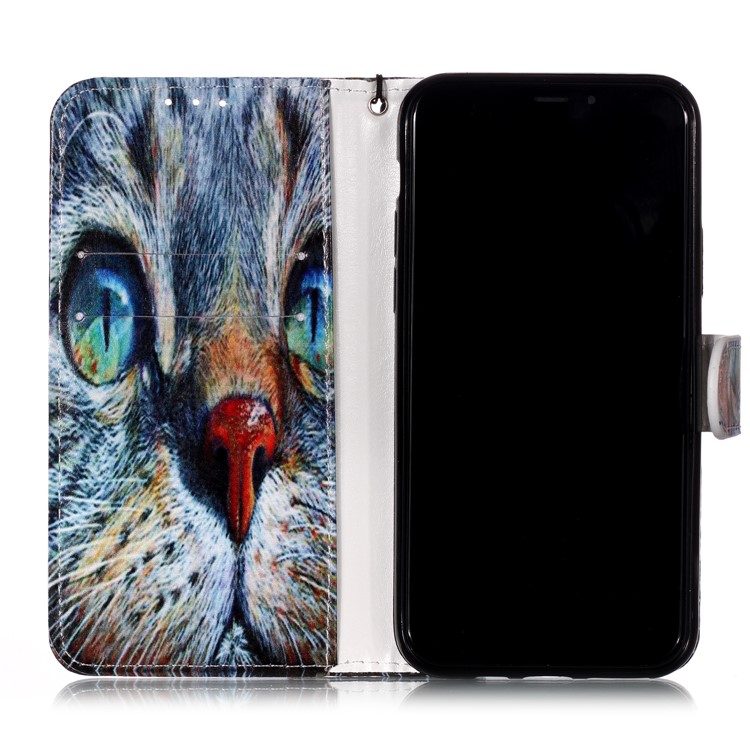 Printing Leather Case for iPhone 11 Pro 5.8 inch (2019) - Oil Painting-7