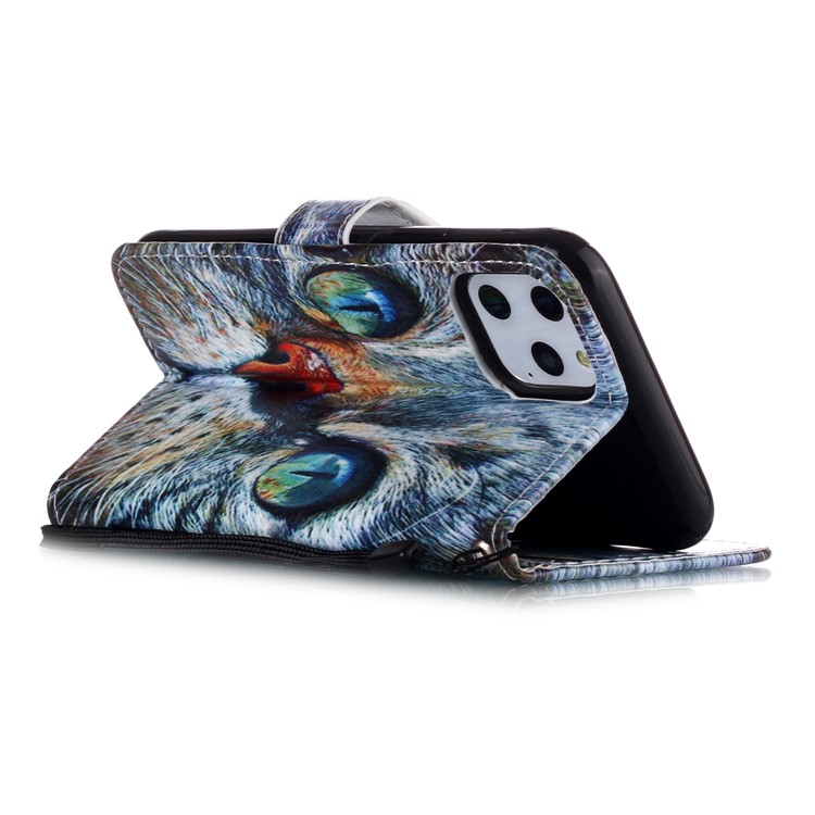 Printing Leather Case for iPhone 11 Pro 5.8 inch (2019) - Oil Painting-8